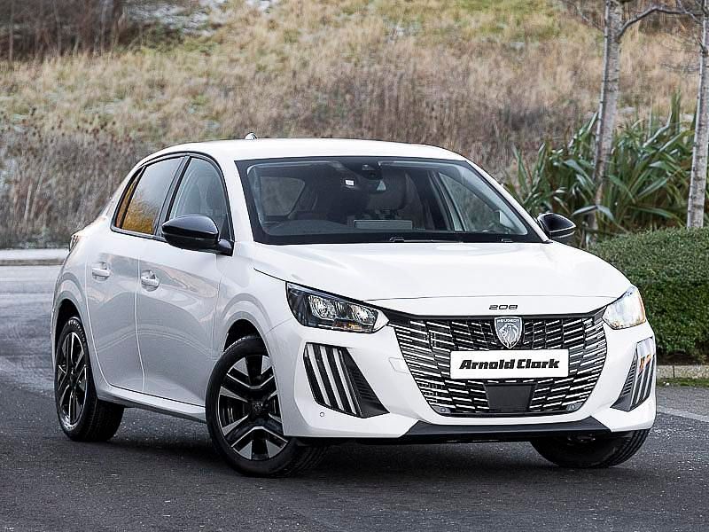 White New 2025 Peugeot 208 Allure Hatchback | £19,498 (Super price) - Image 1/4