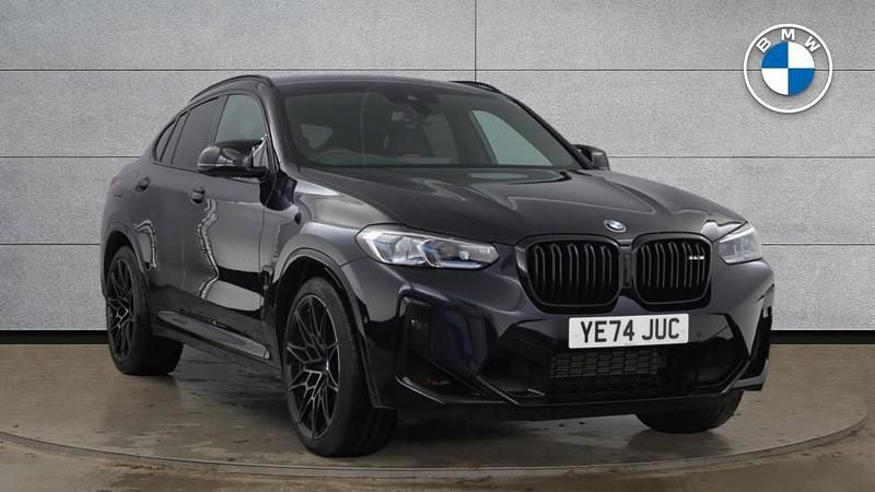 Black Used 2024 BMW X4 M Competition Edition SUV | £68,950 (A bit pricey) - Image 1/4