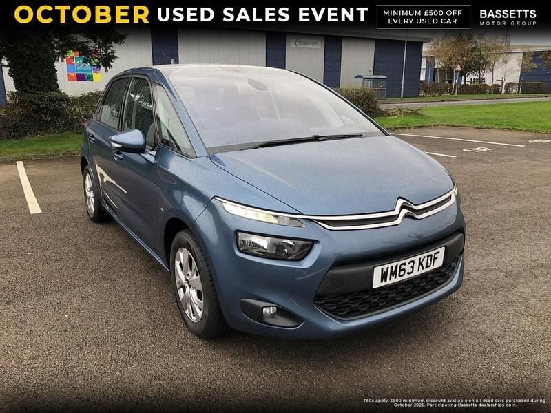 Blue Used 2014 Citroën C4 Picasso VTR Sport MPV | £5,995 (A bit pricey) - Image 1/4