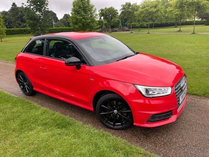 Red Used 2017 Audi A1 S-Line Hatchback | £7,490 (Fair price) - Image 1/4