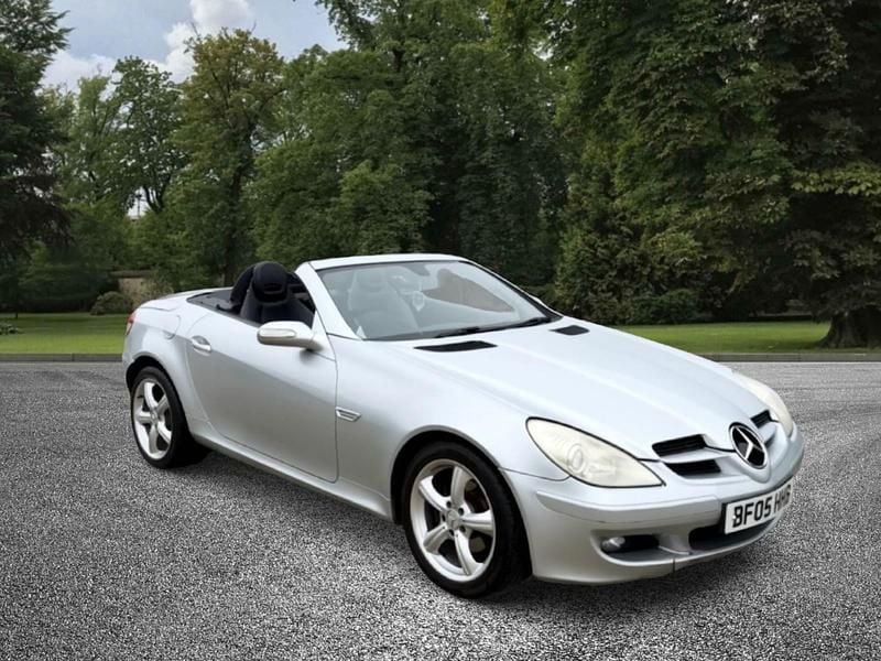 Silver Used 2005 Mercedes SLK200 Cabriolet | £2,295 (Super price) - Image 1/4