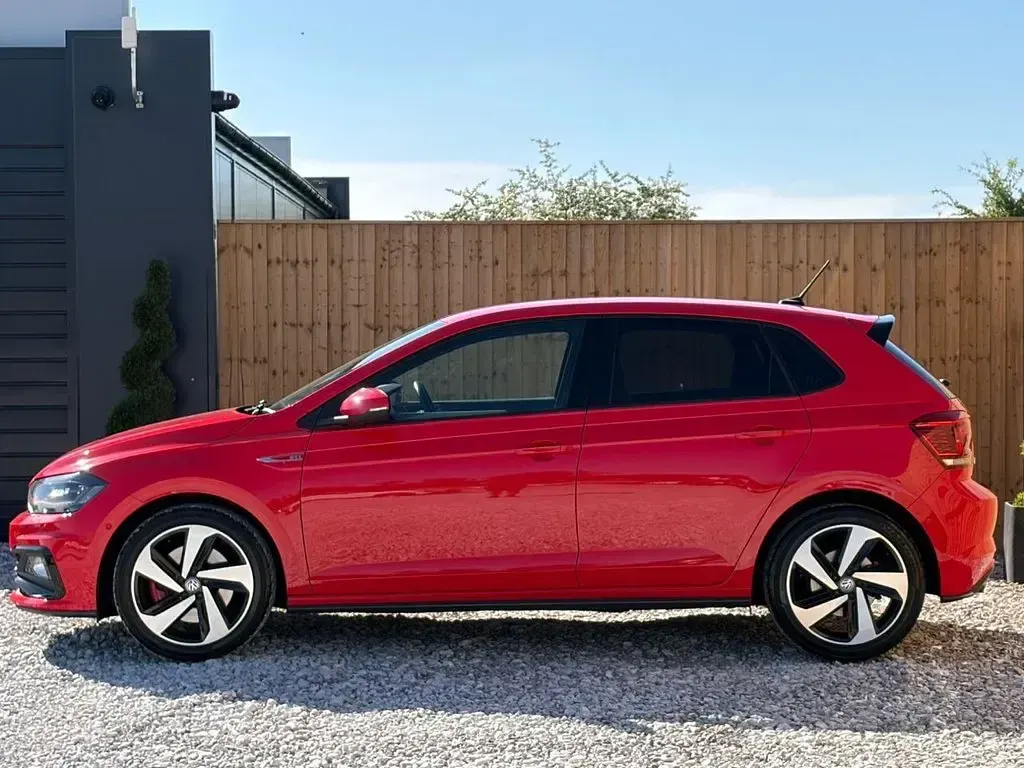 Used VW Polo GTI 200 HP (147 kW) 2019 Red Hatchback