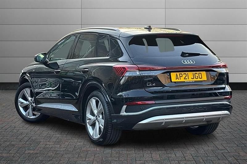 Used Audi Q4 e-tron S-Line 125 kW (170 HP) 2021 Black SUV