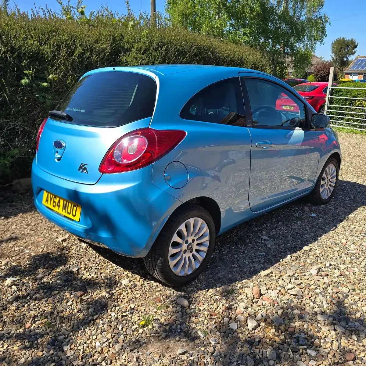 Used Ford Ka Zetec 69 HP (50 kW) 2014 Blue Hatchback