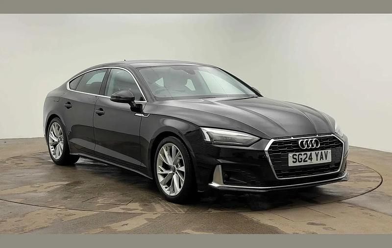 Black Used 2024 Audi A5 Sportback Sport Hatchback | £26,950 (Good price) - Image 1/4