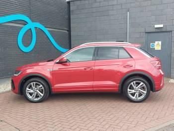 Used VW T-Roc R-line 150 HP (110 kW) 2022 Red SUV