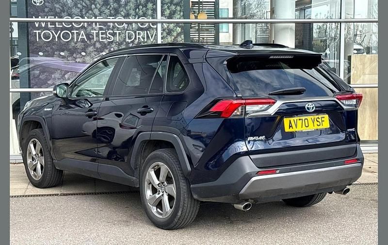 Used Toyota RAV4 Hybrid Design 214 HP (157 kW) 2020 Blue SUV