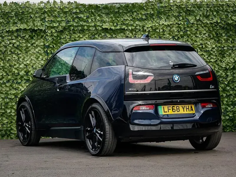 Used BMW i3 Performance 134 kW (183 HP) 2018 Imperial blue with highlight frozen grey metallic Hatchback