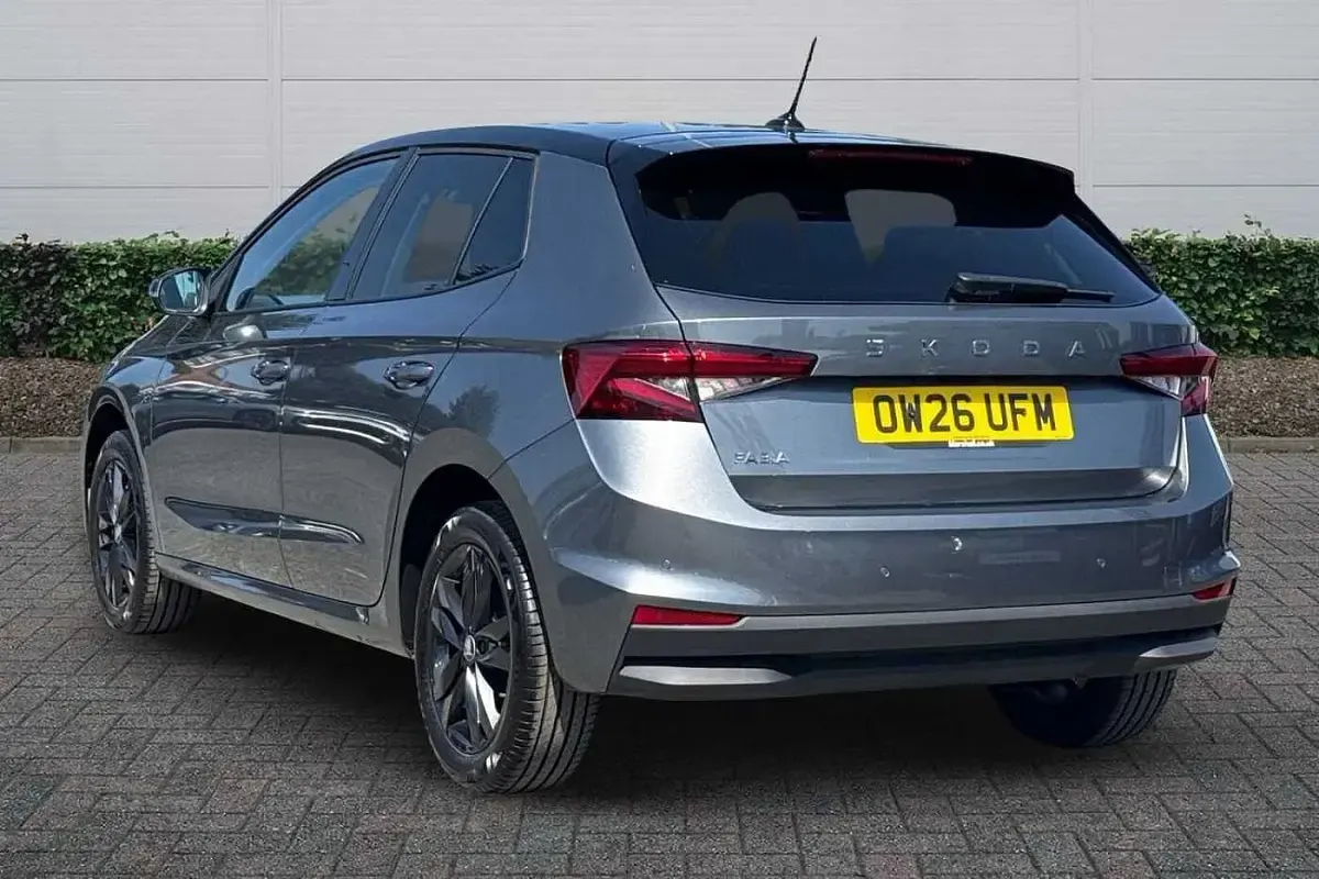 New Skoda Fabia Design Edition 2026 Grey Hatchback