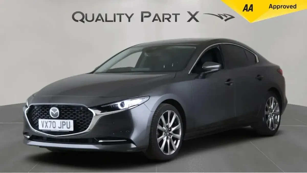 Begagnad Mazda 3 Inclusive 180 HK (132 kW) 2020 Grå Sedan