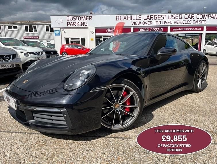 Black Used 2019 Porsche 911 Carrera 4S Coupe | £79,999 (Fair price) - Image 1/4