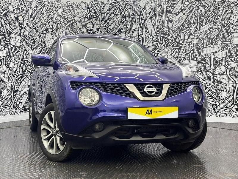 Used Nissan Juke Tekna 117 HP (86 kW) 2019 Blue SUV