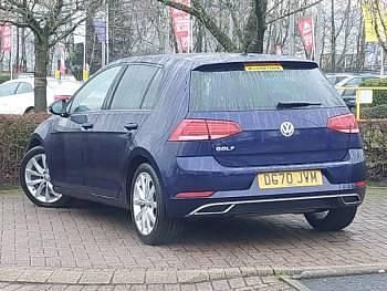 Used VW Golf VII GT 150 HP (110 kW) 2020 Blue Hatchback