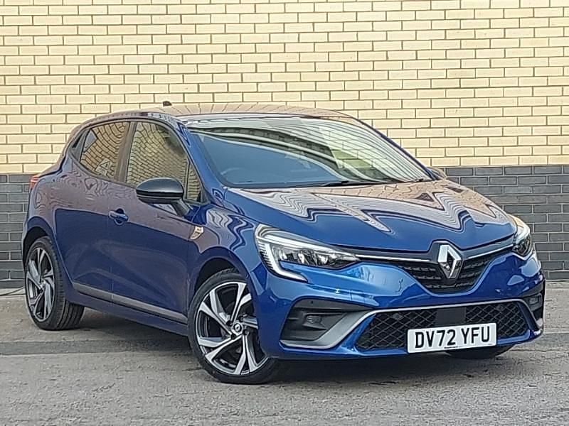 Used Renault Clio V RS Line 140 HP (102 kW) 2022 Blue Hatchback
