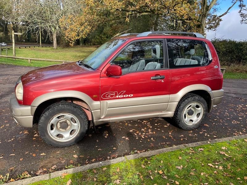 Used Suzuki Grand Vitara 2002 Red Estate
