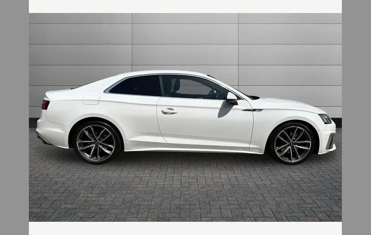 Used Audi A5 S-Line 150 HP (110 kW) 2022 White Coupe
