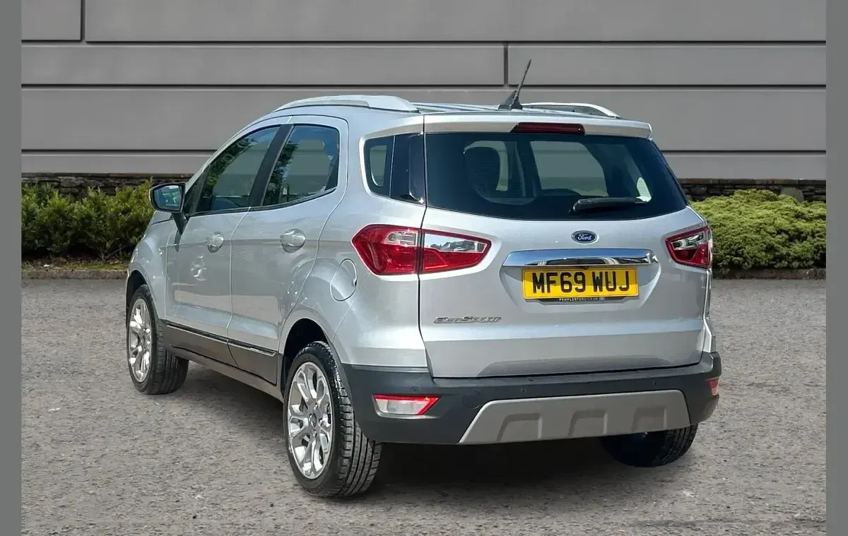 Used Ford Ecosport Titanium 123 HP (90 kW) 2019 Silver SUV