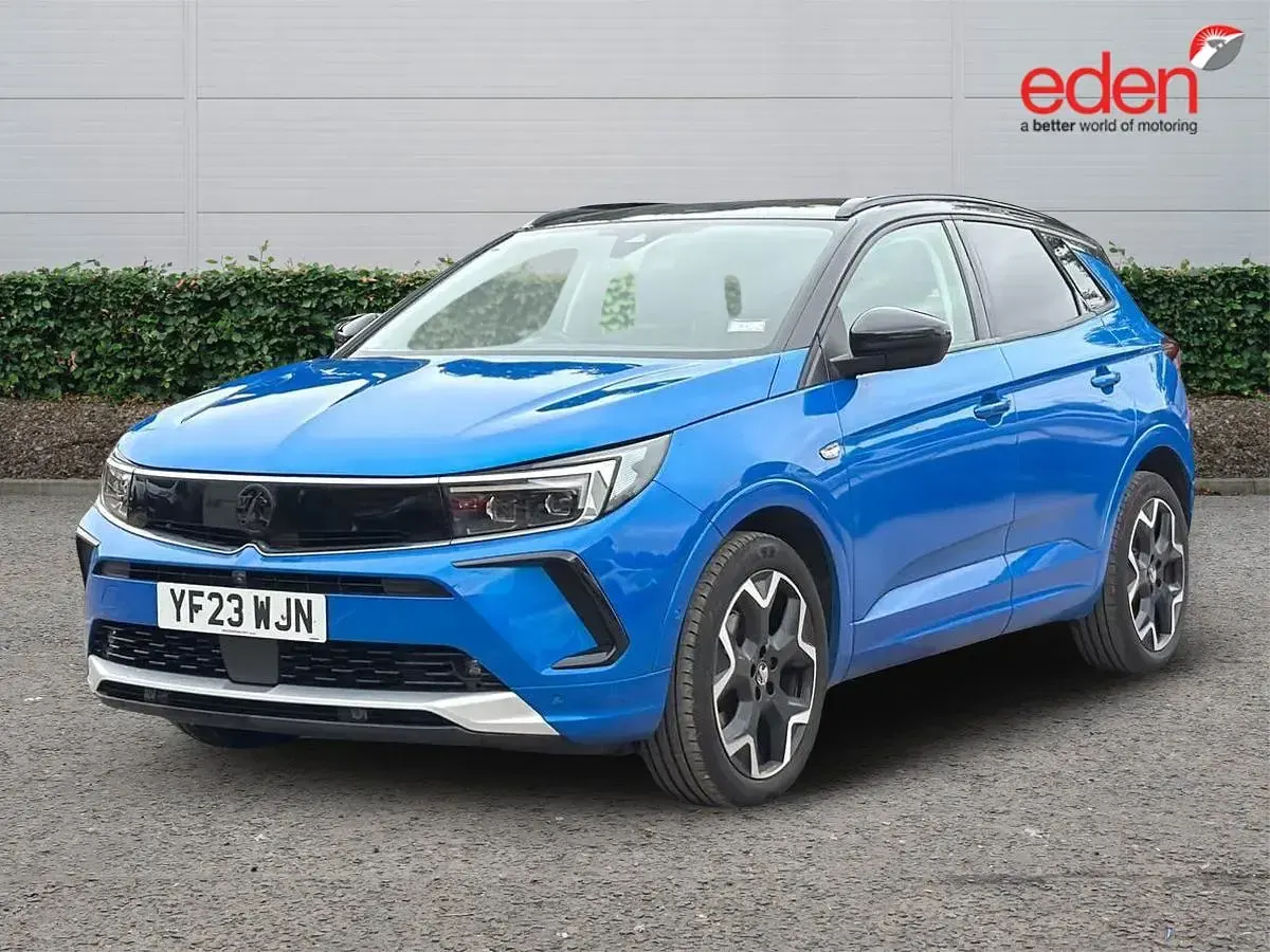 Used Vauxhall Grandland X Ultimate 131 HP (96 kW) 2023 Blue SUV