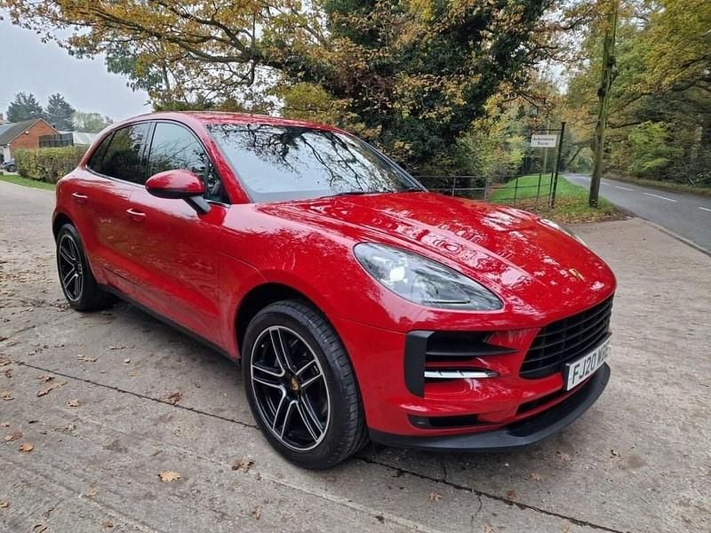 Red Used 2020 Porsche Macan SUV | £27,950 (Good price) - Image 1/3