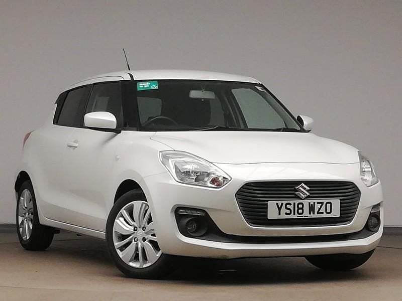 White Used 2018 Suzuki Swift SZ-T Hatchback | £9,498 (Fair price) - Image 1/4