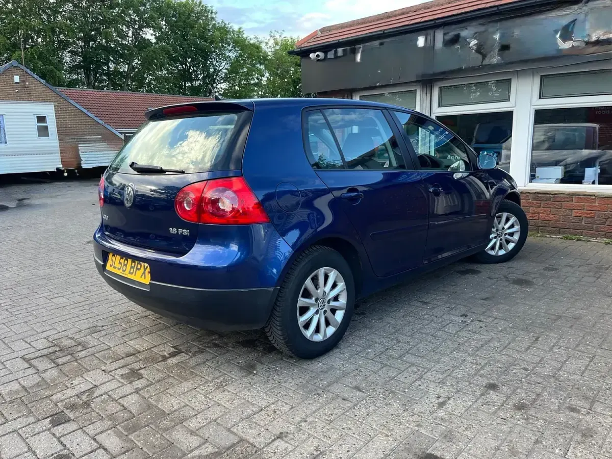 Used VW Golf V Match 2008 Blue Hatchback