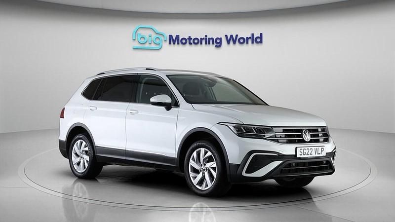 Used VW Tiguan Allspace S 150 HP (110 kW) 2022 White SUV