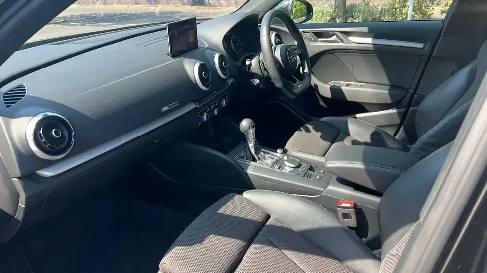 Used Audi A3 Black Edition 150 HP (110 kW) 2019 Black Sedan