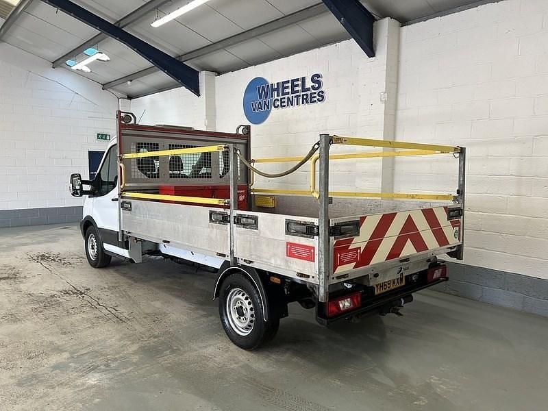 Used Ford Transit S 130 HP (95 kW) 2019 White Cabriolet