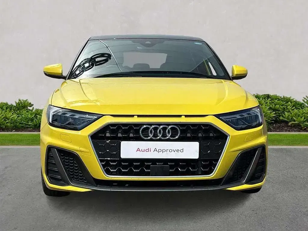 Used Audi A1 S-Line 110 HP (80 kW) 2023 Yellow SUV