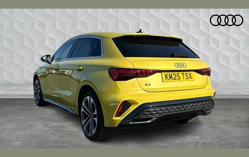 Used Audi A3 e-tron S-Line 200 HP (147 kW) 2025 Yellow Hatchback