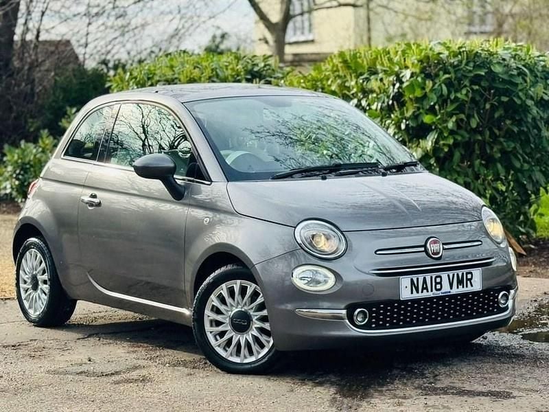 Used Fiat 500 Lounge 69 HP (50 kW) 2018 Grey Hatchback