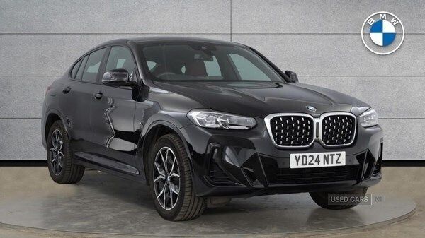 Black Used 2024 BMW X4 M Sport SUV | £42,995 (Super price) - Image 1/4