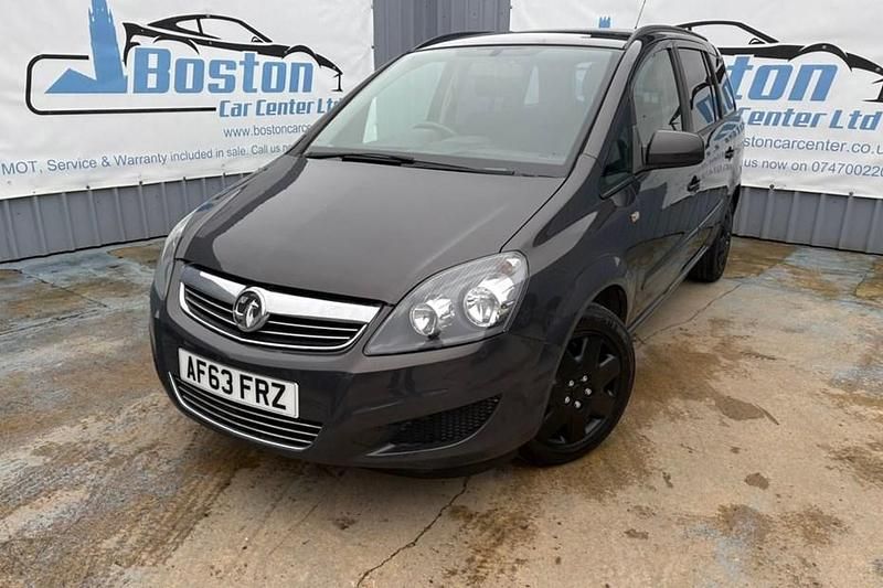 Used Vauxhall Zafira 115 HP (84 kW) 2013 Grey MPV