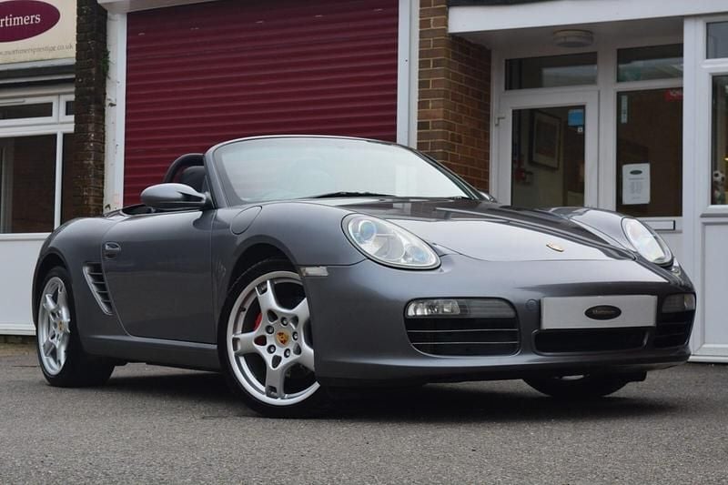 Used Porsche Boxster 2005 Grey Cabriolet