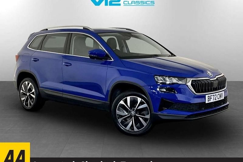Used Skoda Karoq SE L 2022 Blue SUV
