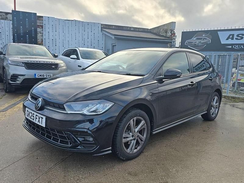 New VW Polo R-line 2025 Black Hatchback