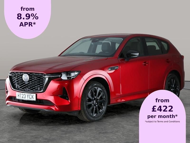 Red Used 2023 Mazda CX-60 Homura-Line SUV | £28,413 (Fair price) - Image 1/2