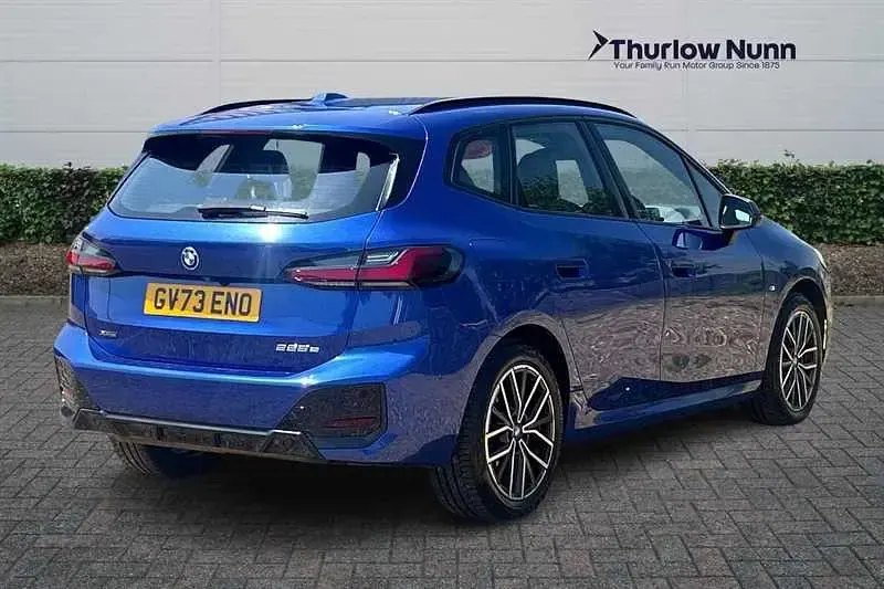 Used BMW 225 Active Tourer M Sport 242 HP (177 kW) 2023 Blue MPV