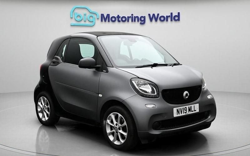 Used Smart ForTwo Coupé Passion 71 HP (52 kW) 2019 Black Coupe