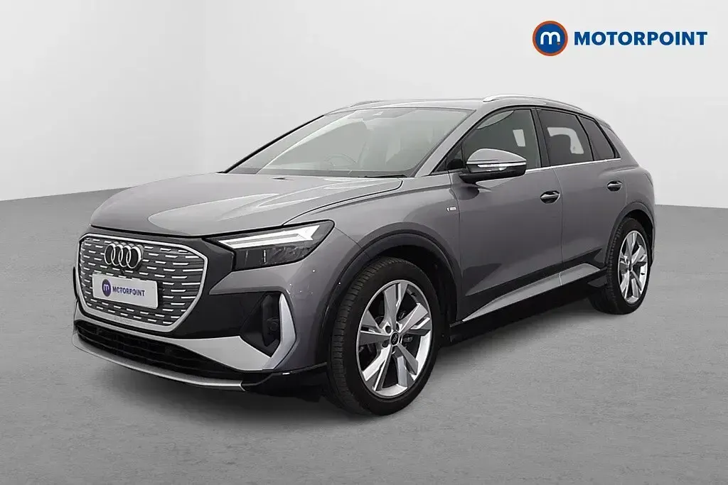 Used Audi Q4 e-tron S-Line 125 kW (170 HP) 2022 Grey SUV
