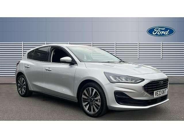 Silver Used 2023 Ford Focus Titanium X Hatchback | £18,363 (Fair price) - Image 1/4