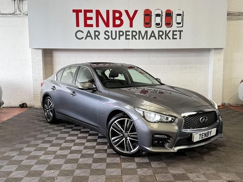 Used Infiniti Q50 Sport Tech 170 HP (125 kW) 2018 Grey Sedan