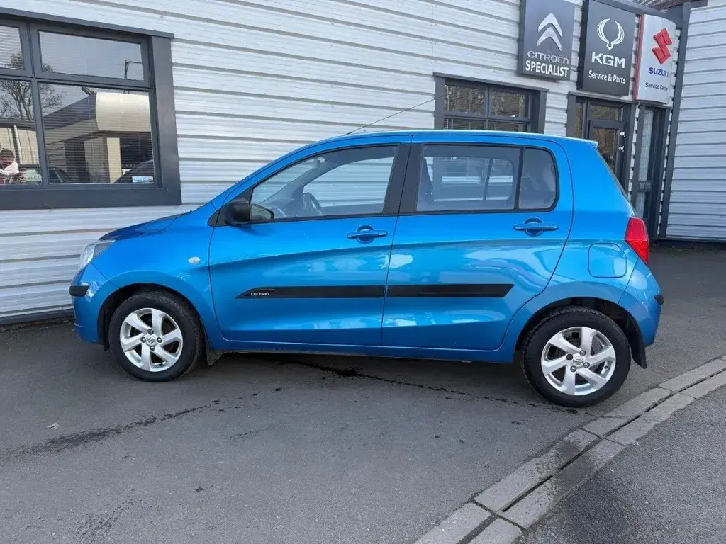 Used Suzuki Celerio SZ3 68 HP (50 kW) 2015 Blue Hatchback