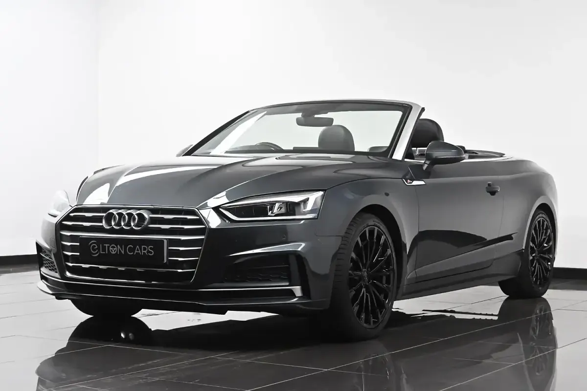 Used Audi A5 Cabriolet S-Line 2018 Grey Cabriolet