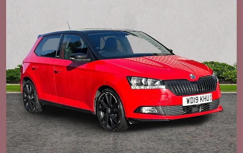 Used Skoda Fabia Monte Carlo 109 HP (80 kW) 2019 Red Hatchback