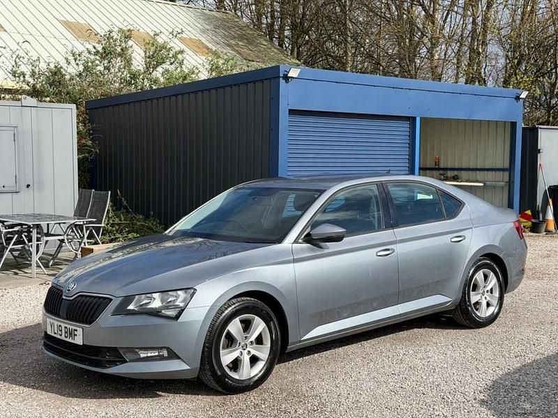 Used Skoda Superb 150 HP (110 kW) 2019 Grey Hatchback