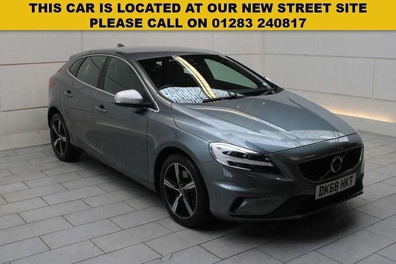 Grey Used 2018 Volvo V40 R-Design Estate | £10,400 (Fair price) - Image 1/3