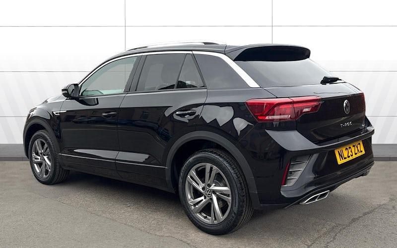 Used VW T-Roc R-line 190 HP (139 kW) 2023 Black SUV