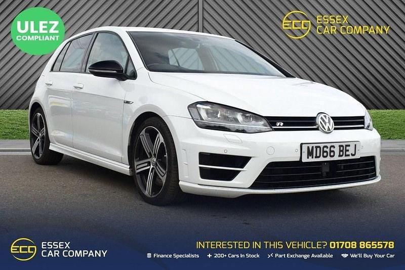 White Used 2017 VW Golf VII R Hatchback | £18,474 (Fair price) - Image 1/4