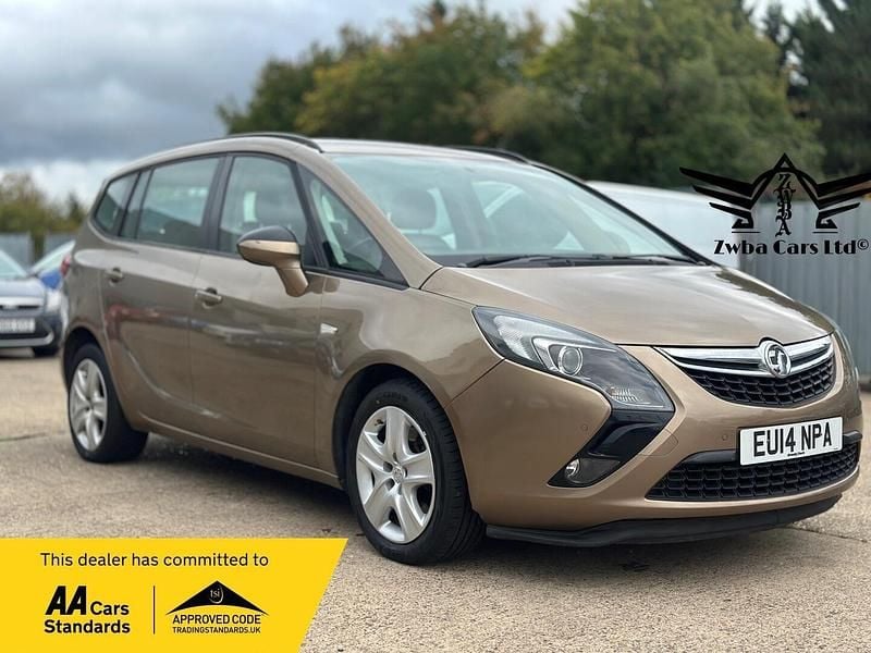 Brown Used 2014 Vauxhall Zafira Tourer MPV | £4,295 (Good price) - Image 1/4